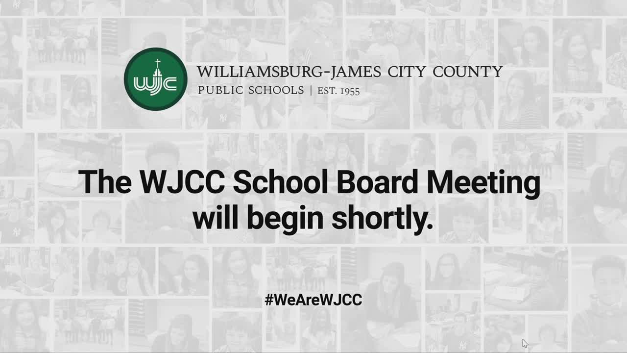 Thumbnail image for WJCC School Board Regular Meeting from 3/19/24