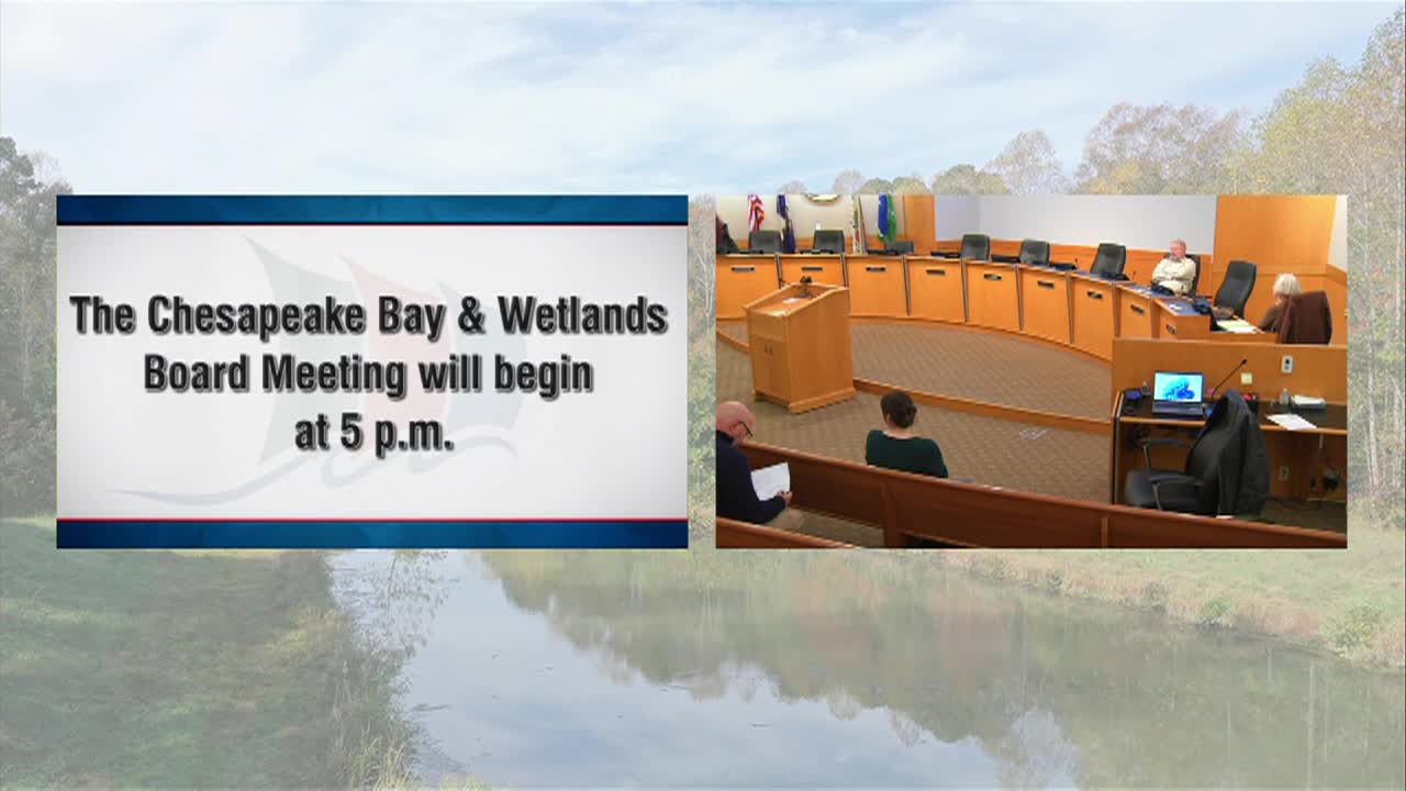 Chesapeake Bay & Wetlands Board Meetings - December 10, 2025