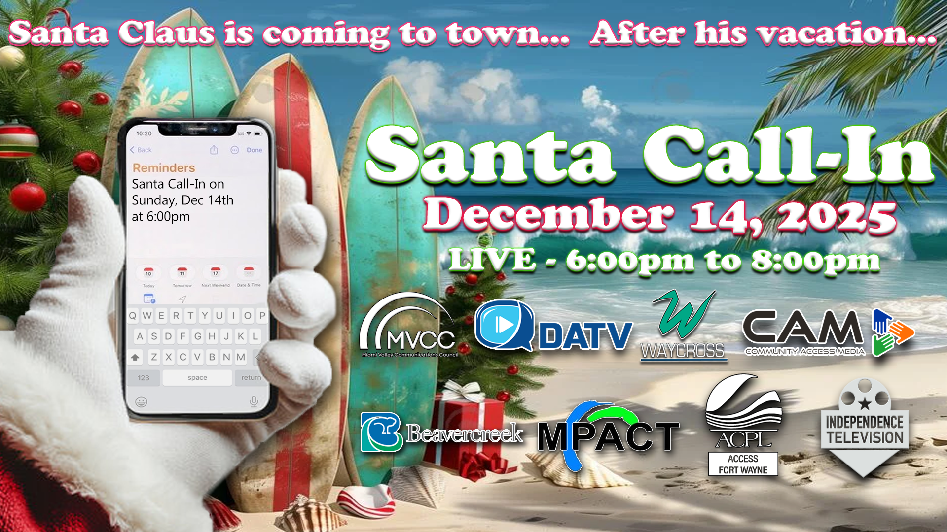 Santa Call-In 2025 LIVE SHOW!