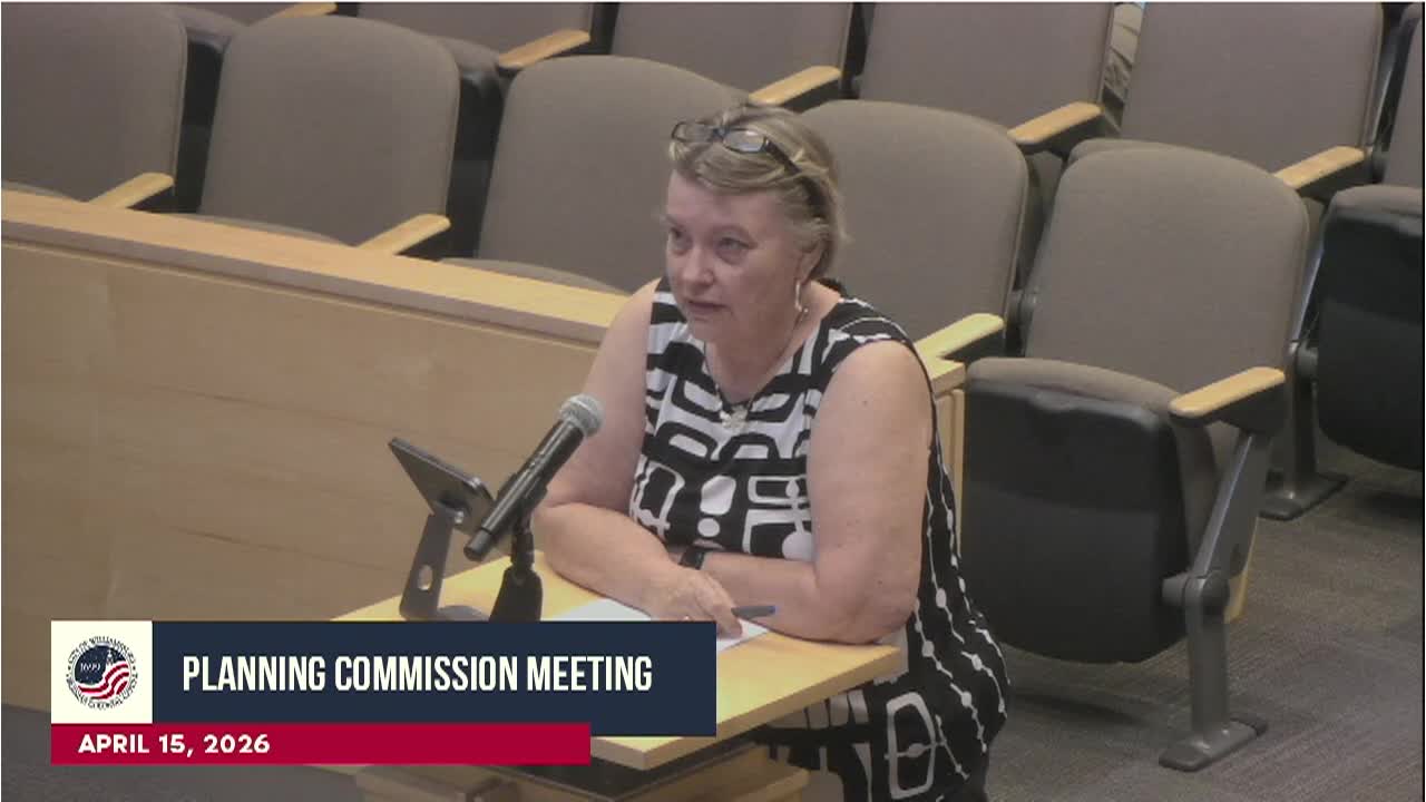 Thumbnail image for Williamsburg Planning Commission Rebroadcast - April 15, 2026