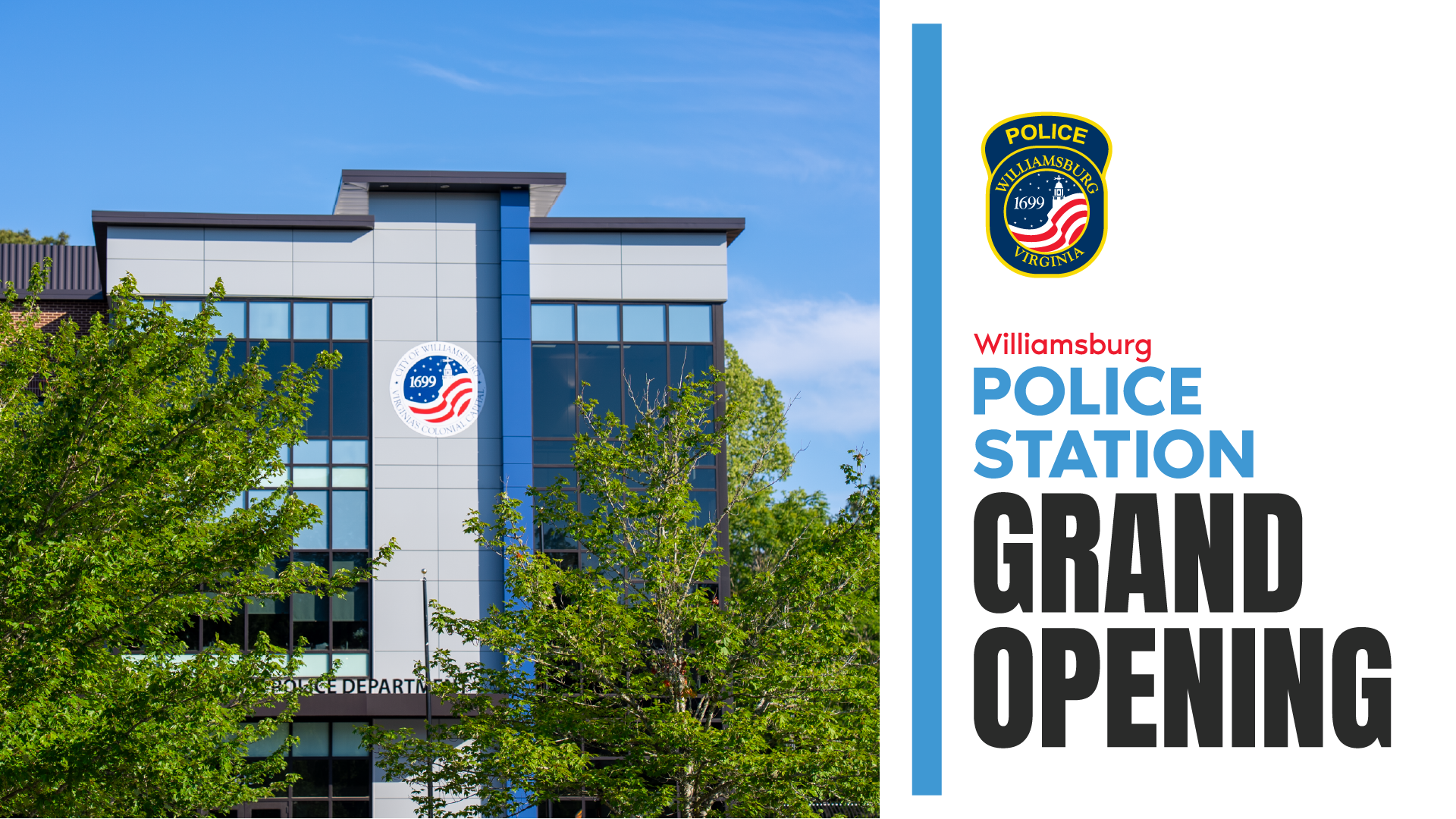 Thumbnail image for Williamsburg Police Station Grand Opening - May 12, 2026