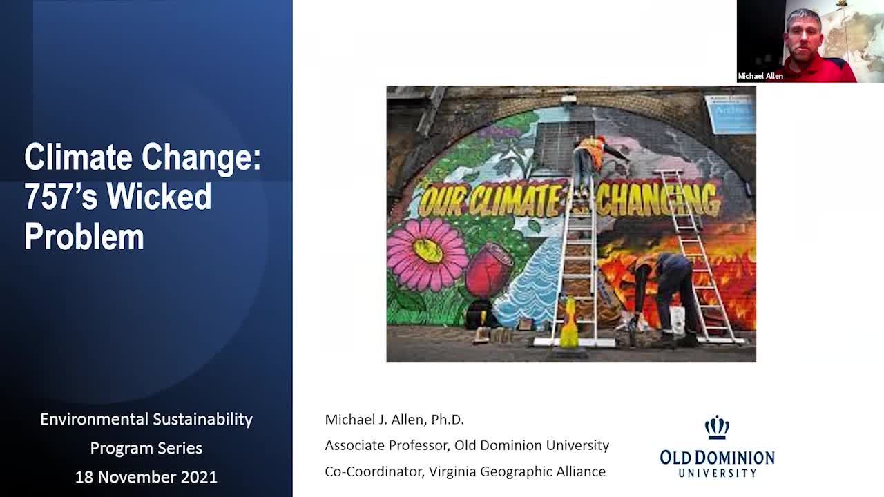 Thumbnail image for Environmental Sustainability - 757's Wicked Problem
